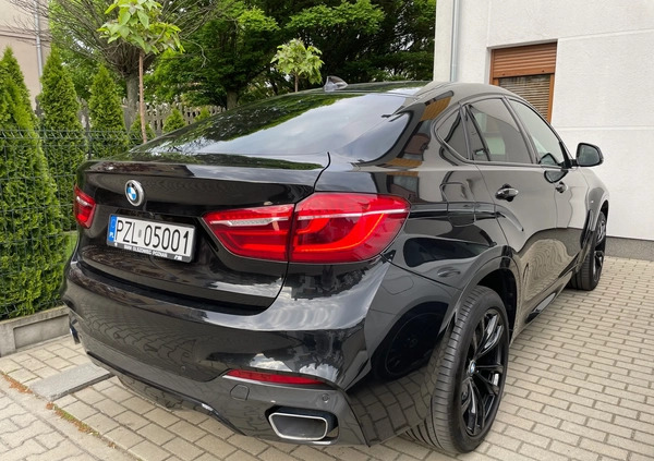 BMW X6 cena 179900 przebieg: 109000, rok produkcji 2017 z Biskupiec małe 379